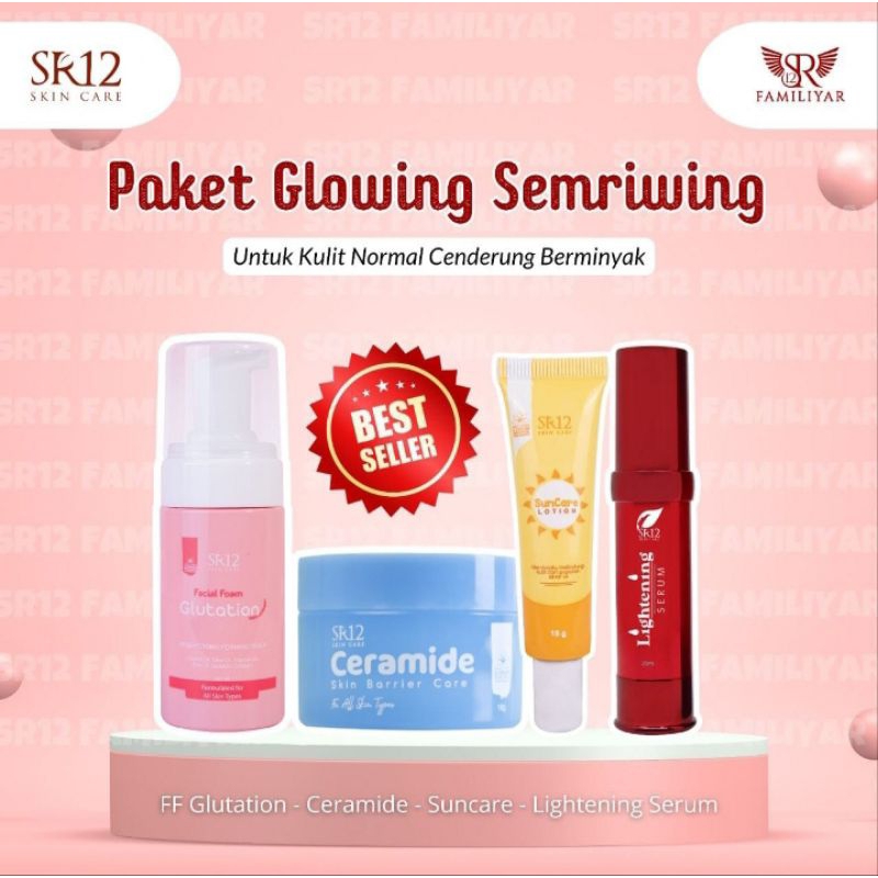 PAKET GLOWING SEMWIRING/PAKET SKINCARE SR12/PAKET SKINCARE