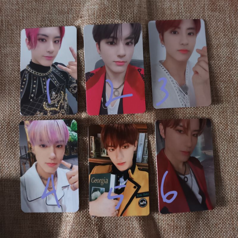 [READY] PHOTOCARD ERIC THE BOYZ (KINGDOM POB MAVERICK POB THRILL RIDE)