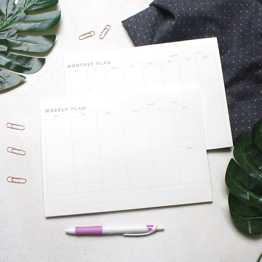 

Panmomo Agenda Minggu Bulan Weekly Monthly Planner Memopad