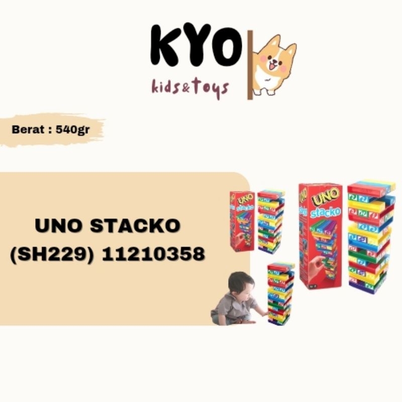MAINAN UNO STACKO BALOK UNO BLOCK