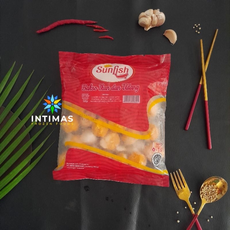 Sunfish Bakso Ikan dan Udang 500g