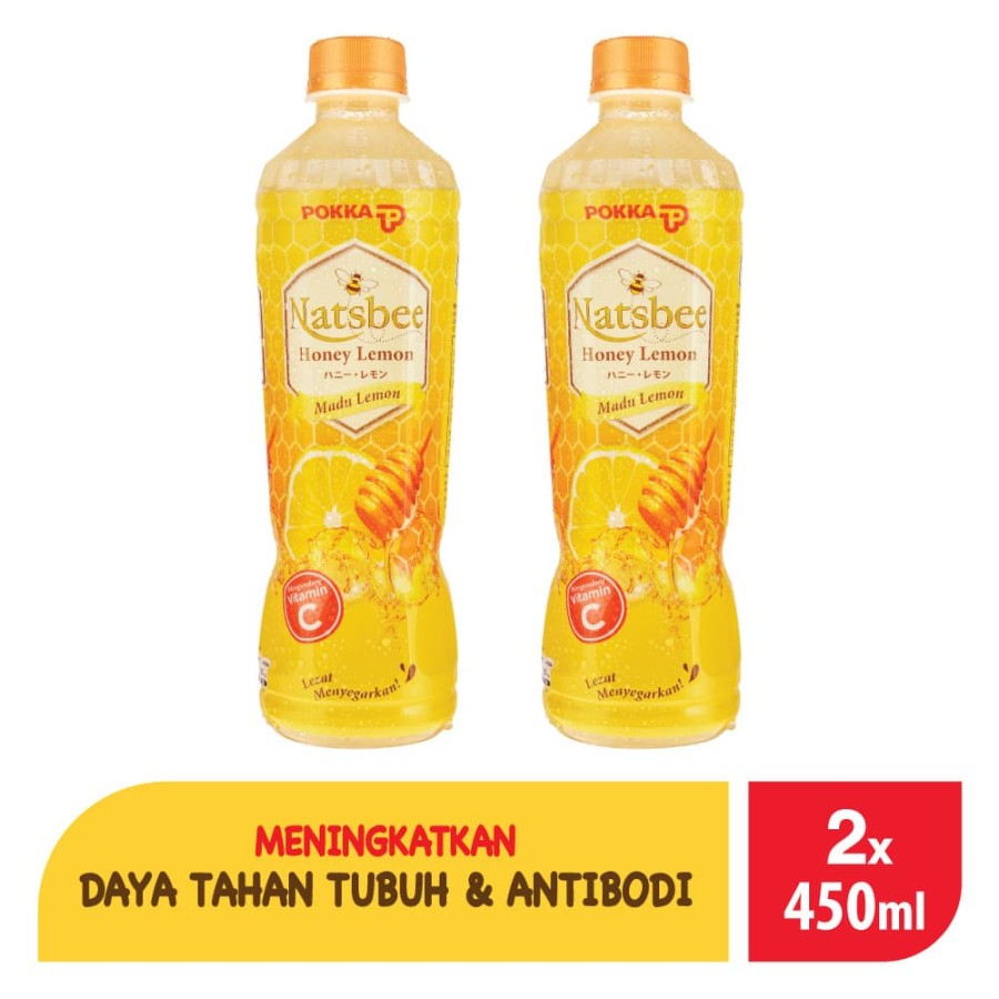 

Pokka Natsbee Honey Lemon 450 ml - (2 Pcs)