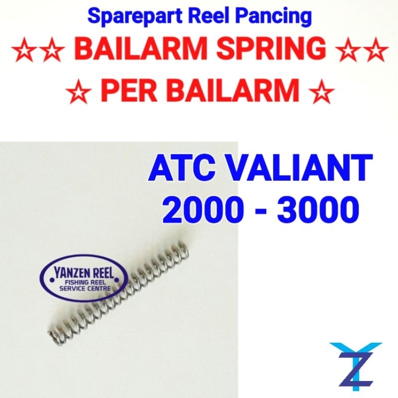 Sparepart reel pancing Per Bailarm / Bailarm spring / per buka tutup Reel Pancing ATC VALIANT 2000-3
