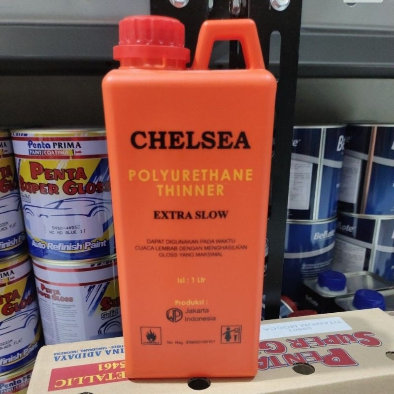 TINER CHELSEA PU POLYURETHANE EXTRA SLOW ISI 1LITER/ PENGENCER CAT PU EXTRA SLOW