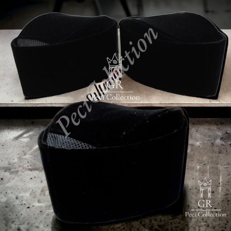 PECI KOPIAH SONGKOK HITAM SUSUN PREMIUM PECI SONGKOK NASIONAL SUSUN PECI SUSUN HITAM  PECI SONGKOK S