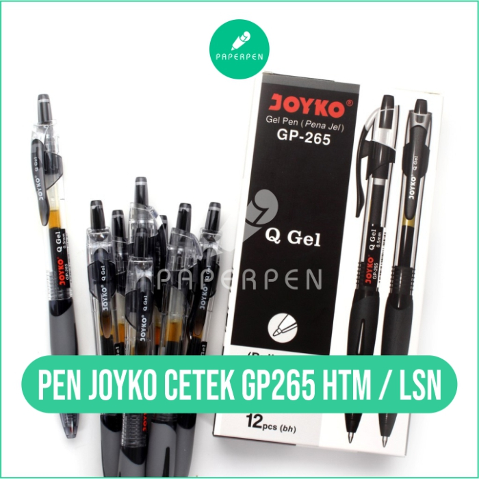 

1 Lusin Bulpoin Joyko Cetek Gp265 Hitam