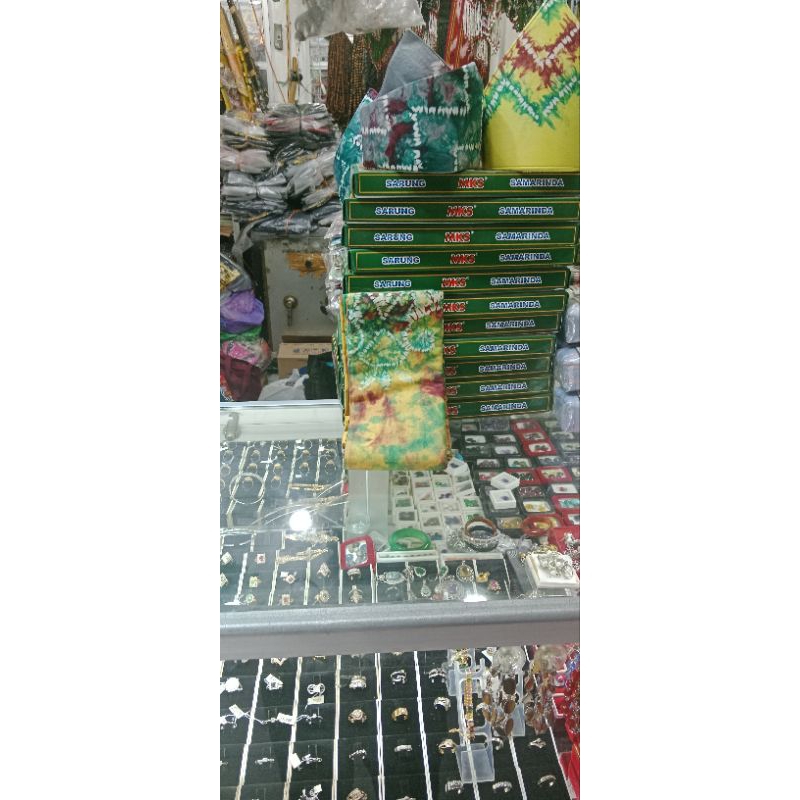 Kain sasirangan2meter x 115cm kuning