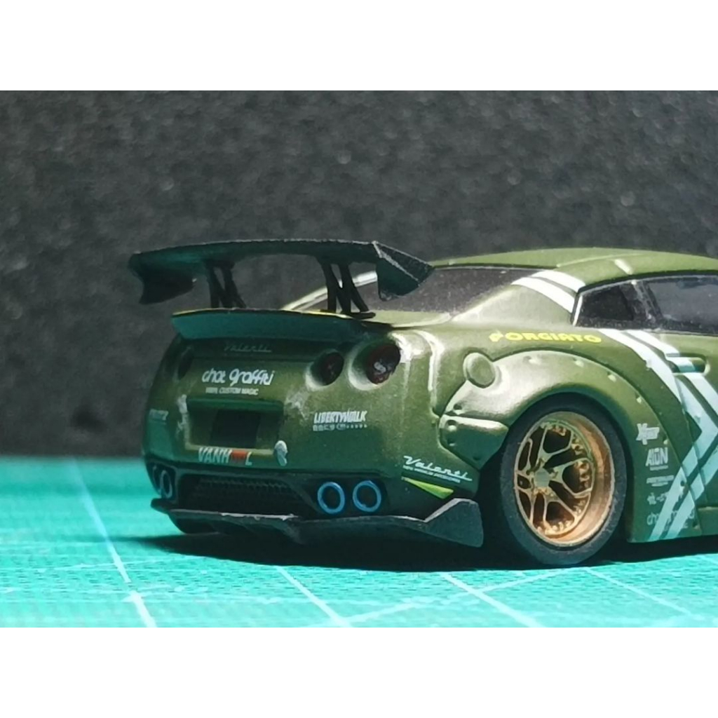 Parvus Models VLSD Wing v4 Veilside Aksesoris Diecast Hot Wheels Tomic