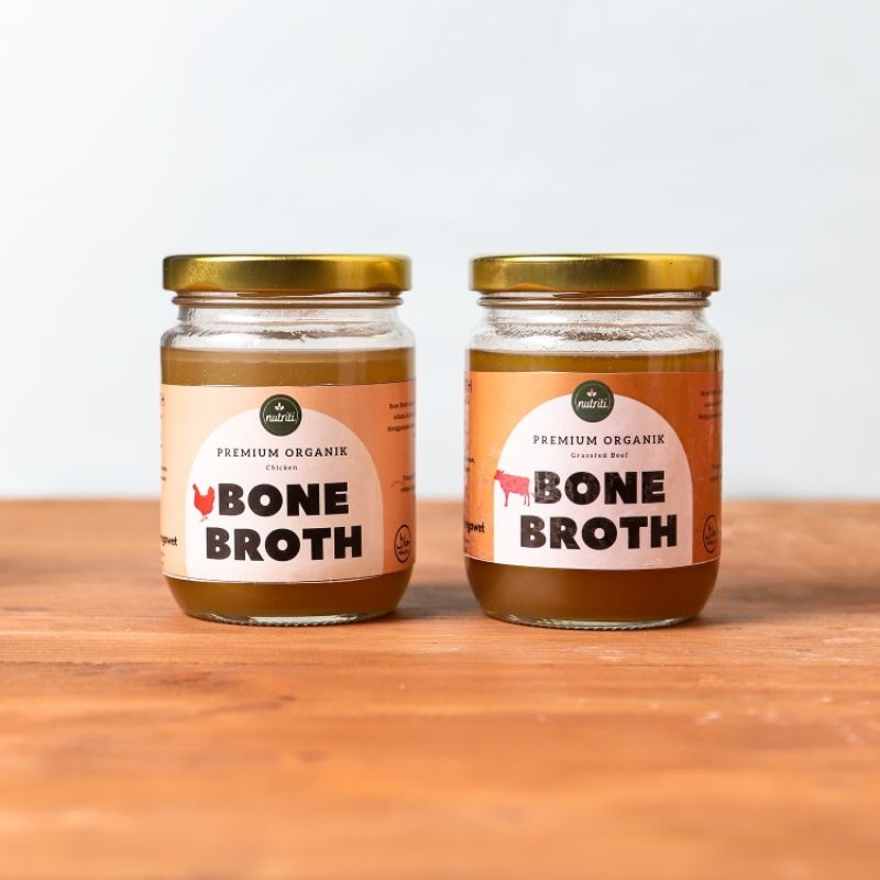 

CEMILAN/MPASI/NDF ORGANIK NUTRITI BONE BROTH (AYAM, SAPI)