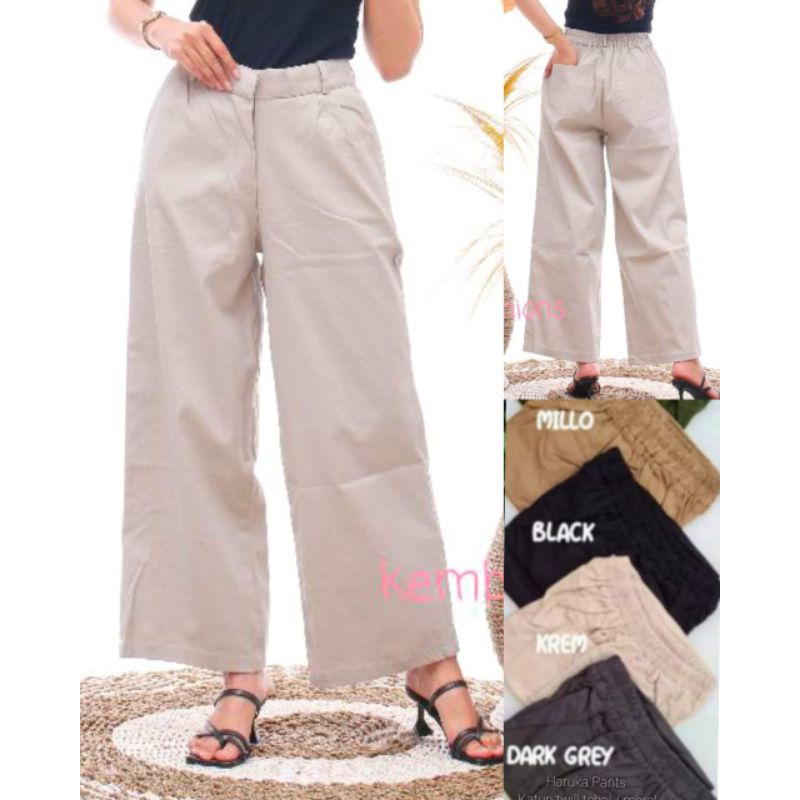 KULOT CHINOS WANITA | CELANA KATUN CHINOS