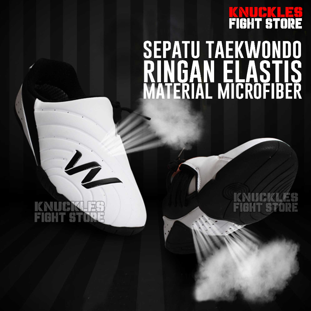 Sepatu Taekwondo WSG Tae Kwon Do Shoes Dewasa Anak Ringan Elastis