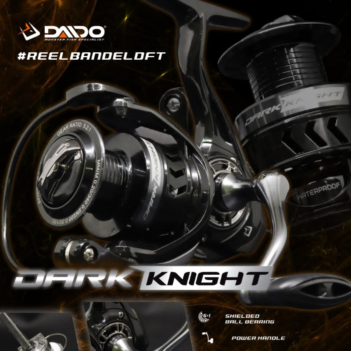 Reel Spinning - Daido Dark Knight Size 1000 - 2000 - 3000 -4000 - 6000