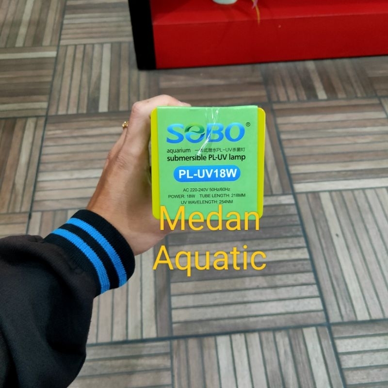 LAMPU UV SOBO PL UV 18W LAMPU UV KOLAM AQUARIUM SOBO PL UV18W UV 18WATT