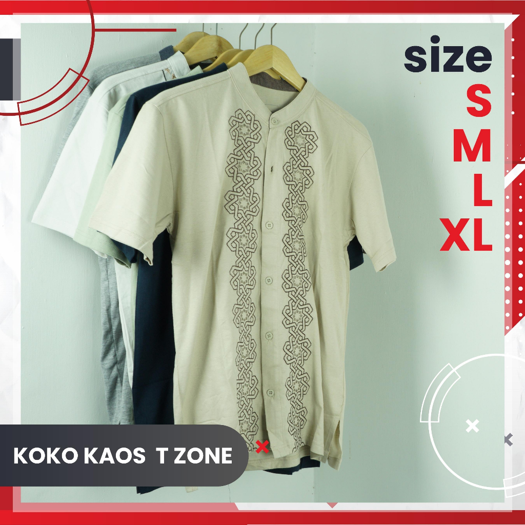 Kemeja Koko Kaos T zone