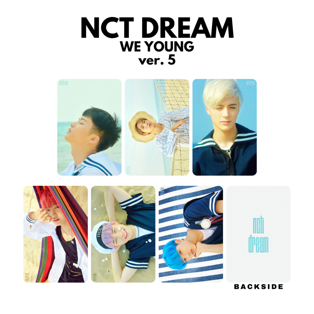 NCT DREAM - photocard [WE YOUNG] versi 5