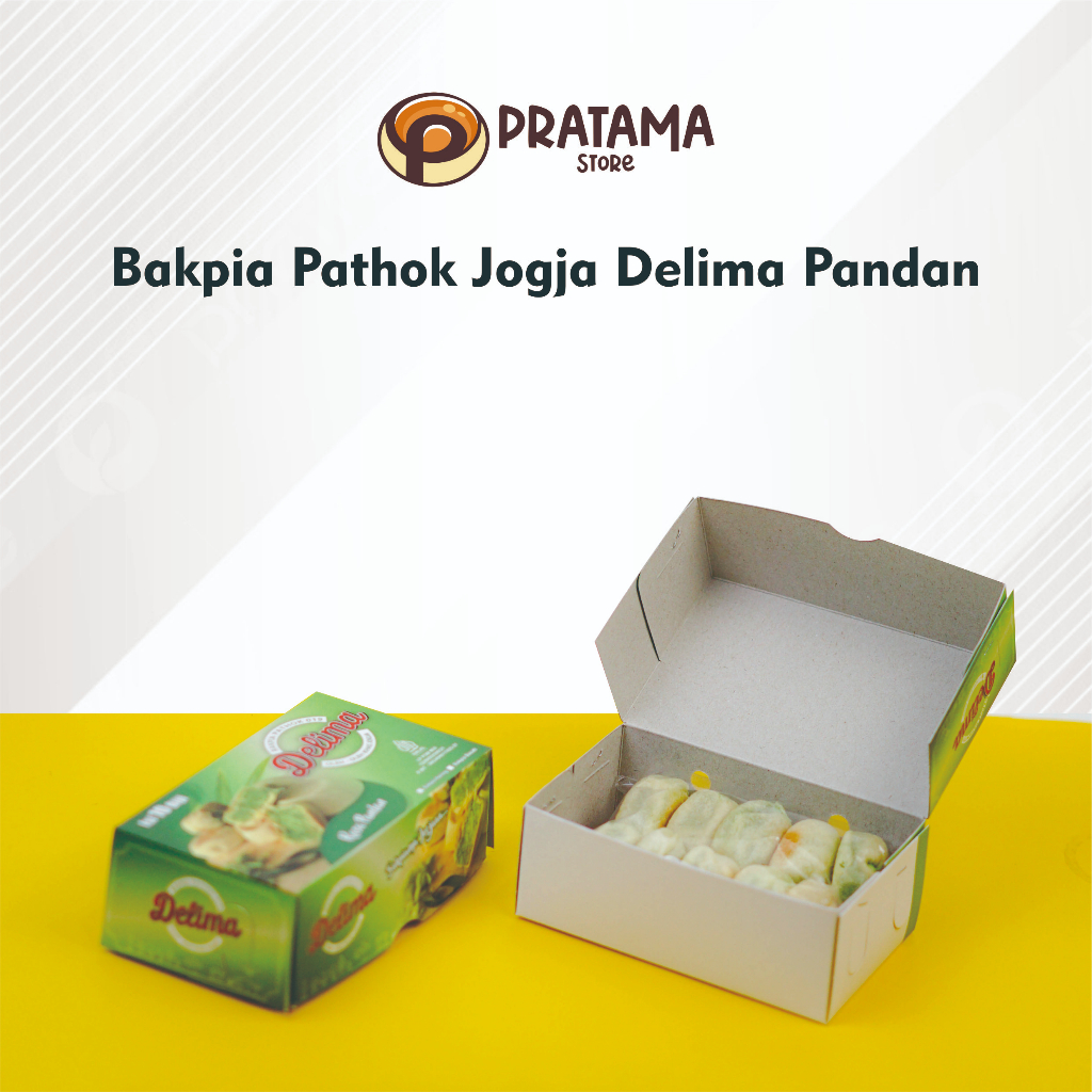 BAKPIA PATHOK JOGJA KERING DELIMA RASA PANDAN ISI 10