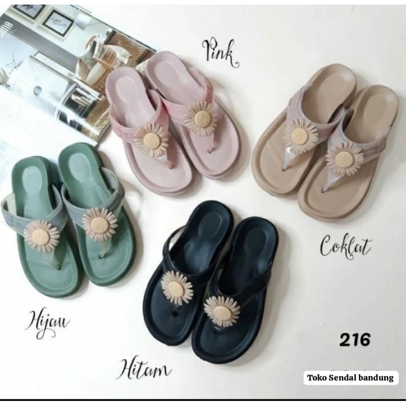 IRSOE SANDAL WANITA JELLY  SENDAL JEPIT ANAK