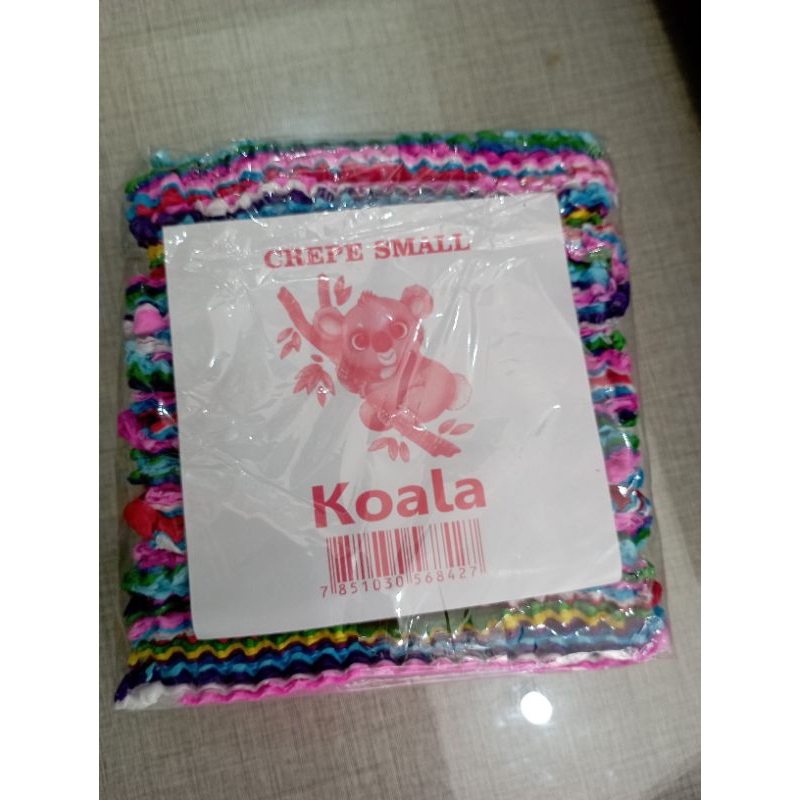 

Crepe Paper / Kertas Krep Potong Warna / Merah Putih 100pc