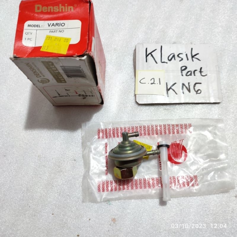 kran keran filter  bensin carburator honda vario 110 lama karbu old non original