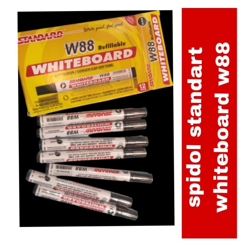 

spidol whiteboard standard w88 refillable