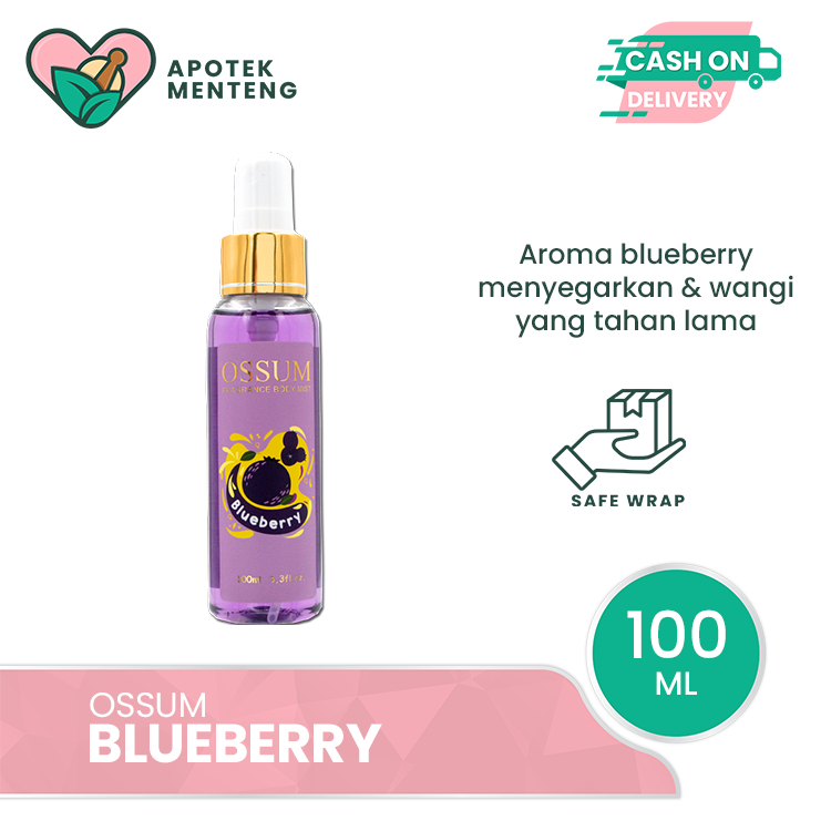 Ossum Fragrance Body Mist Blueberry