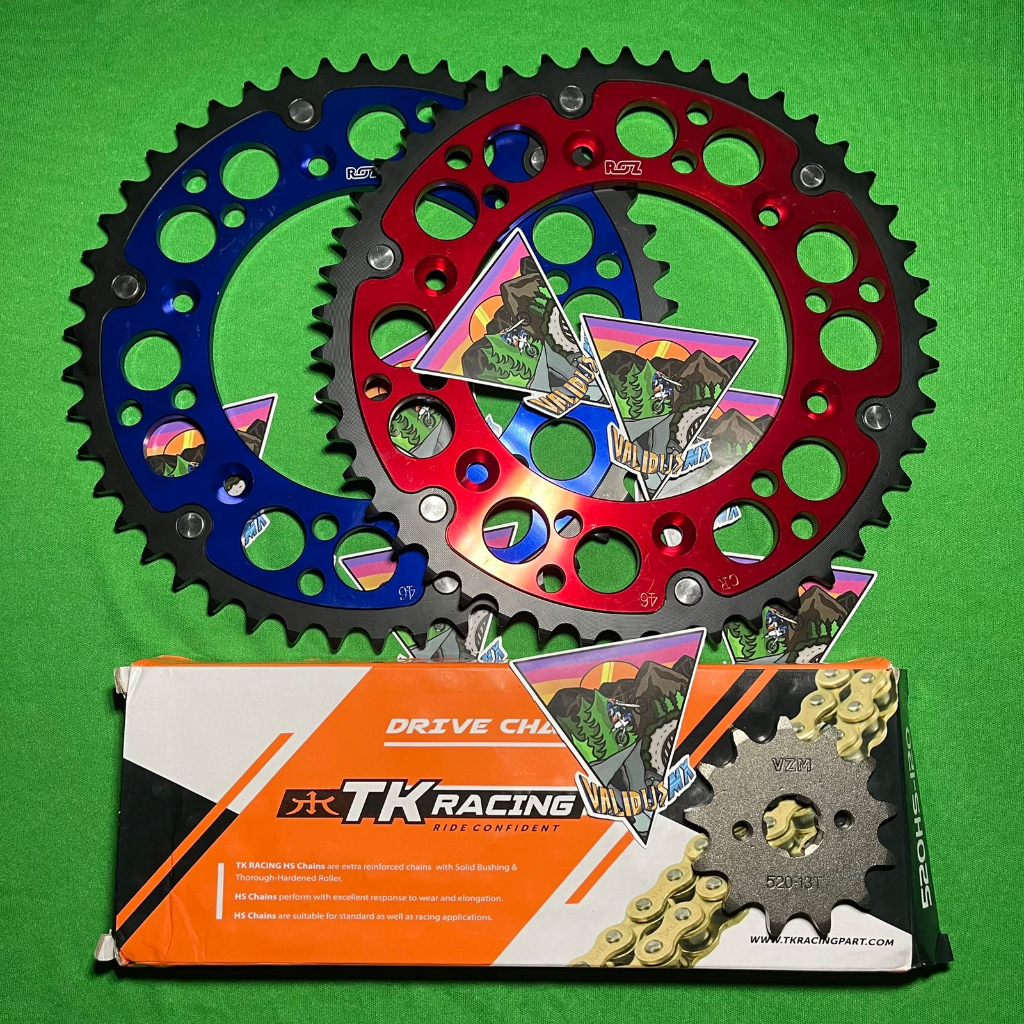Gear set CRF 150 520 ROZ + Rantai TK Racing 520