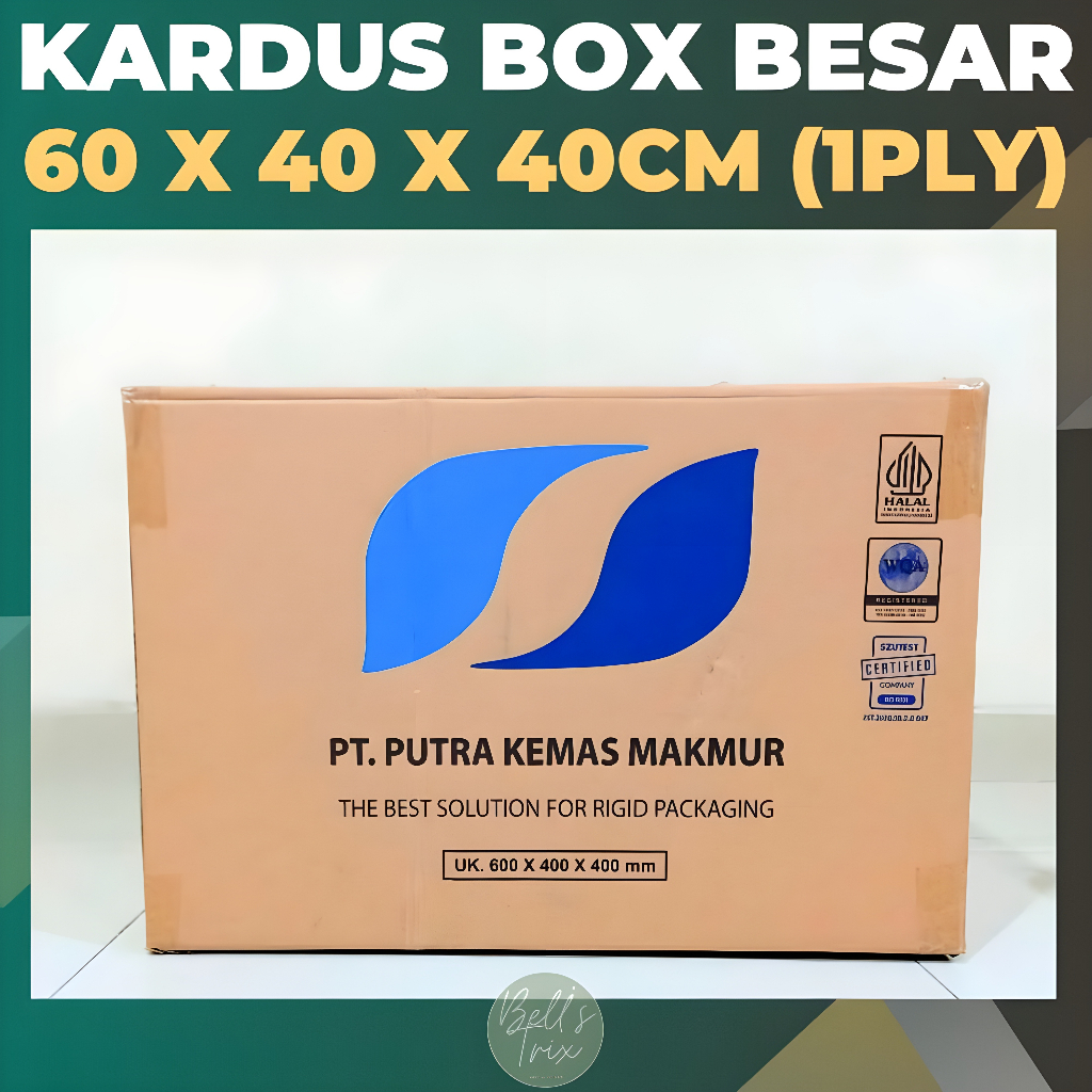 

Kardus Bekas Besar Untuk Pindahan Dus Packing Jumbo Ukuran 60 x 40 x 40 cm Kotak Kerdus Box Tebal Polos