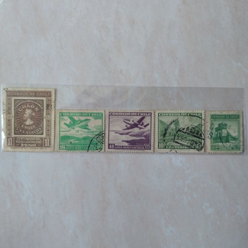 

Prangko Kuno Ghana 1953 - 1951 - 1961 - 1939 5 Pcs - YN731