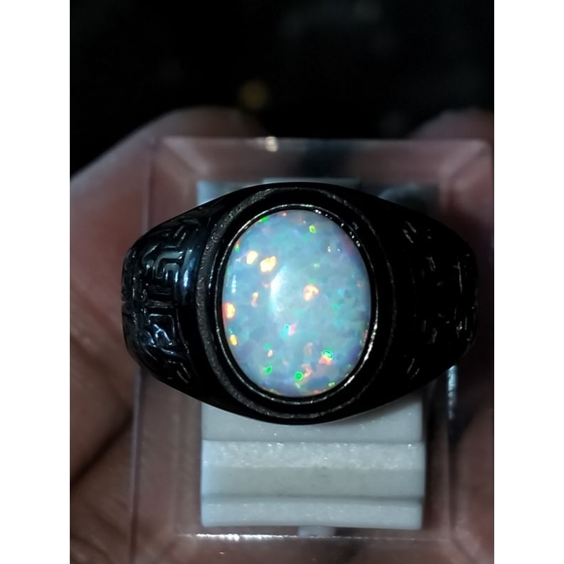 batu cincin kalimaya milky