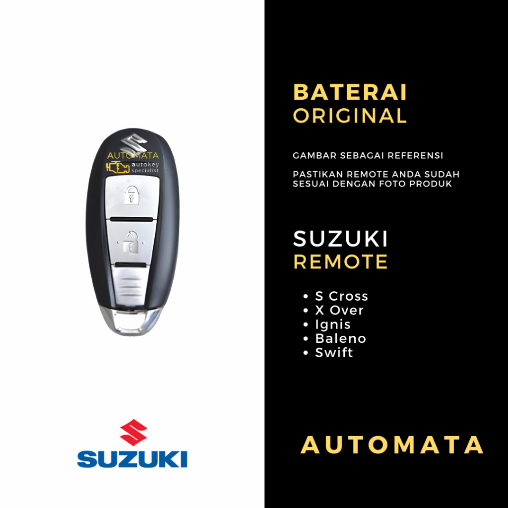 Baterai Remote Suzuki Swift Original Panasonic