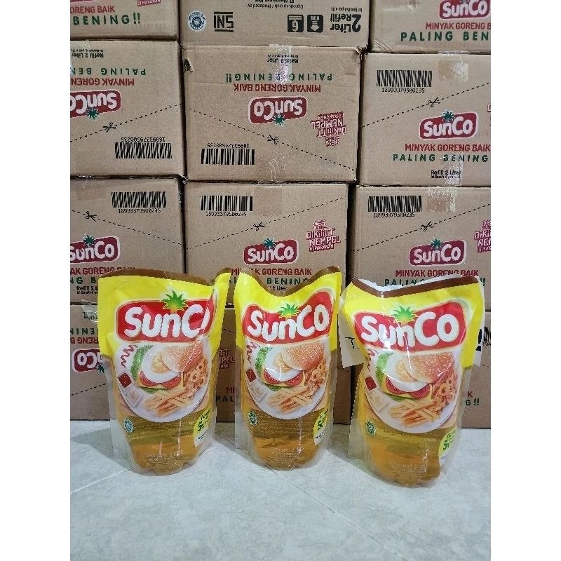 

Minyak goreng Sunco 2Ltr