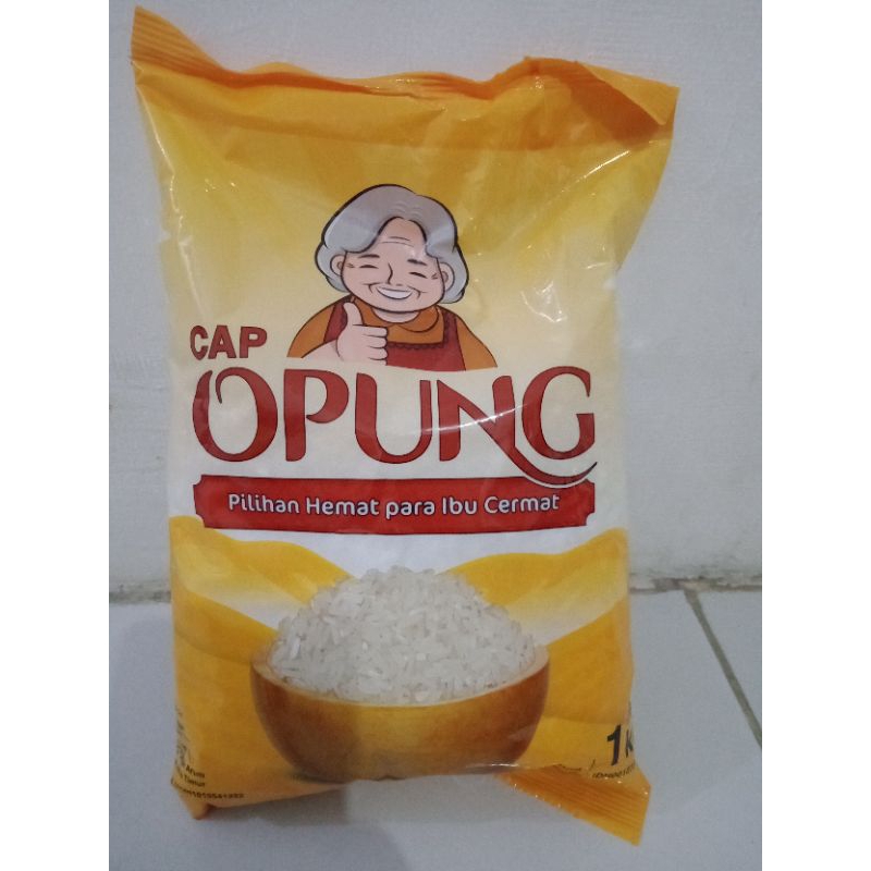 

Beras cap OPUNG kemasan 1kg