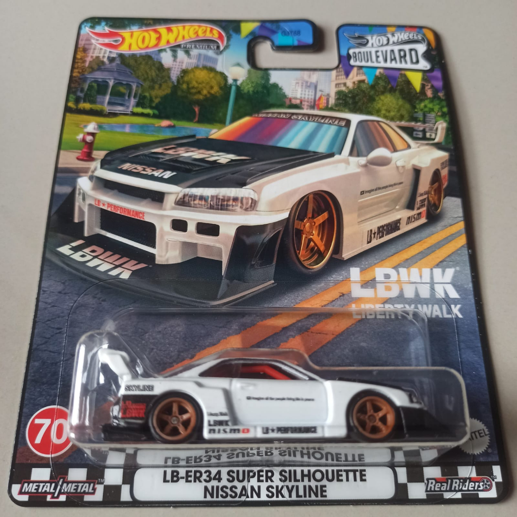 Hotwheels LB_ER34 Nissan Skyline