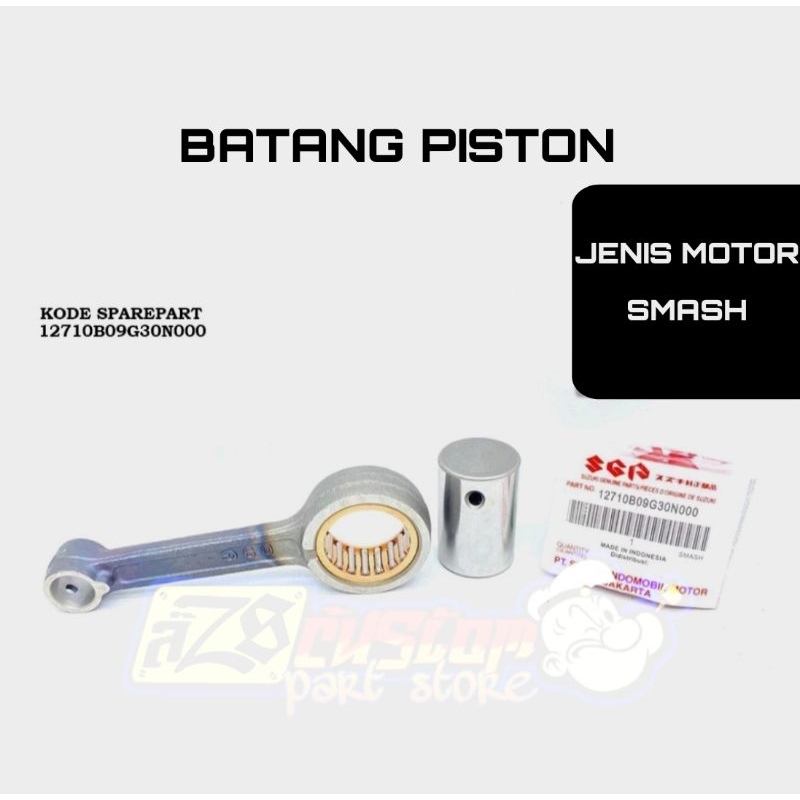 STANG SEHER BATANG PISTON SMASH 12710B09G30N000