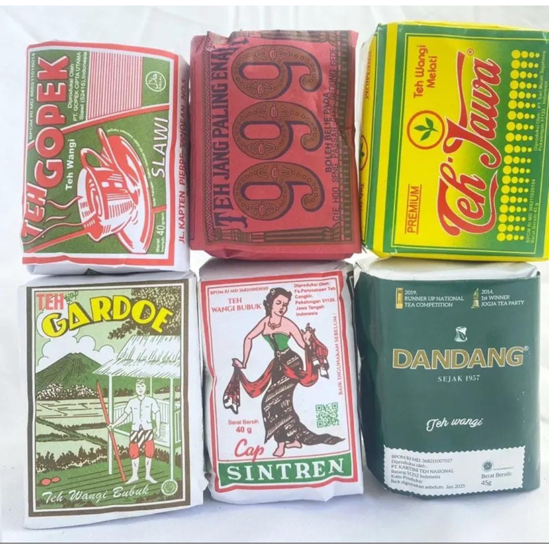

RACIKAN (1) TEH TUBRUK ASLI SOLO PERPADUAN 6PCS TEH SOLO WANGI SEPET LEGIT