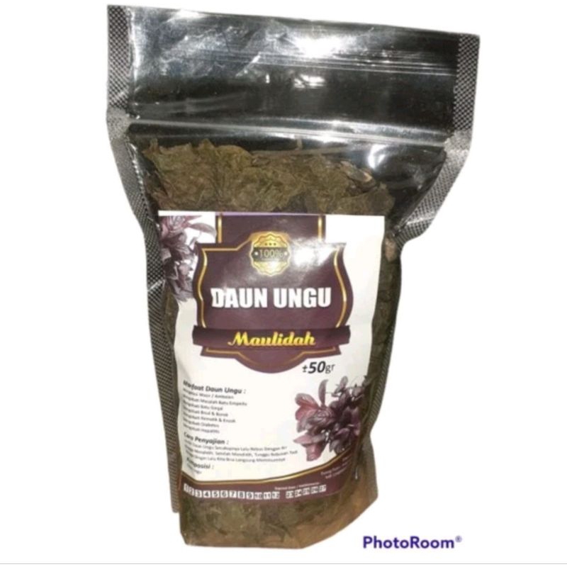 

TEH CURAH DAUN UNGU / TEH HERBAL / DAUN UNGU KERING 50 GRAM