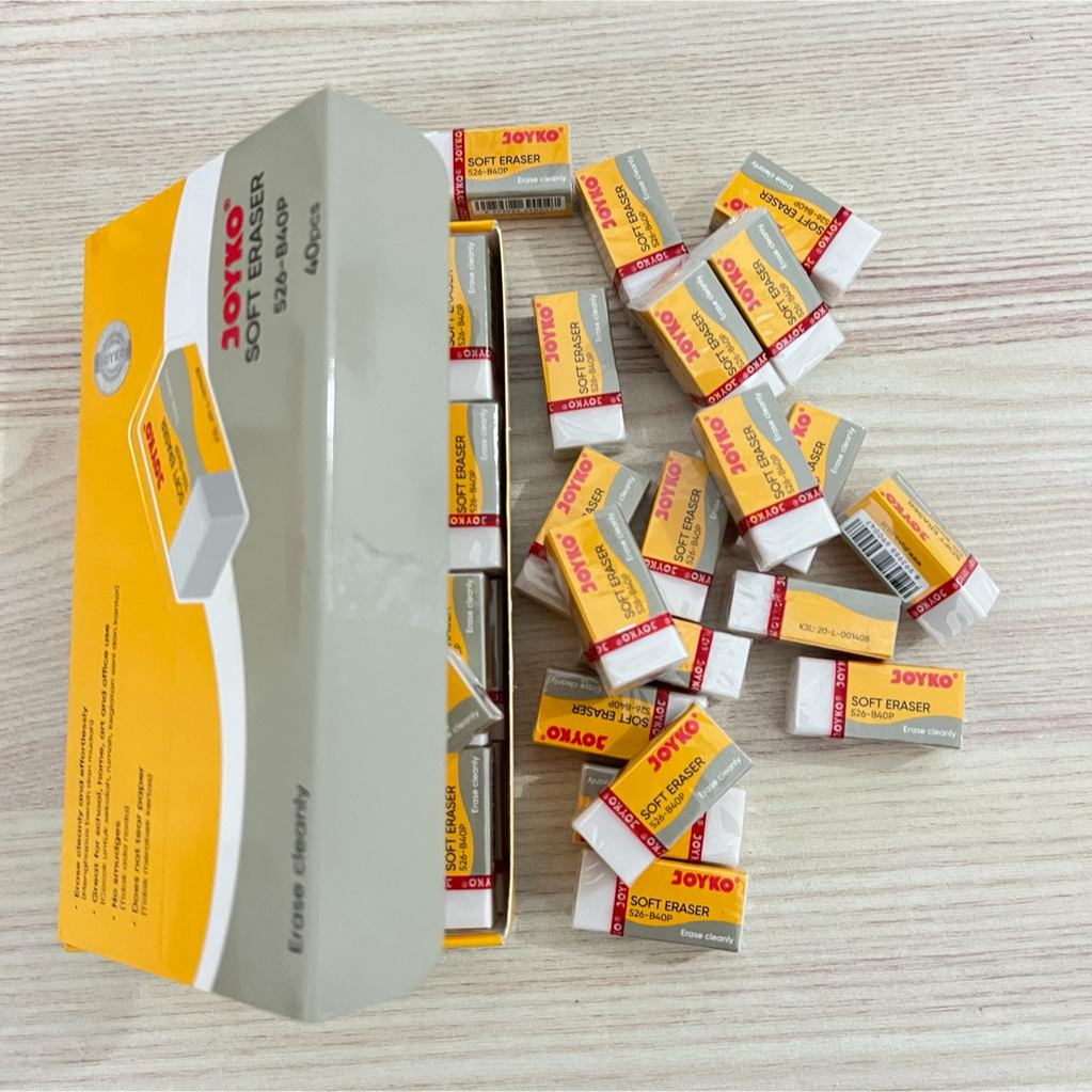 

Penghapus Joyko Hitam Putih/ 1 Pak isi 40 pcs/20 pcs