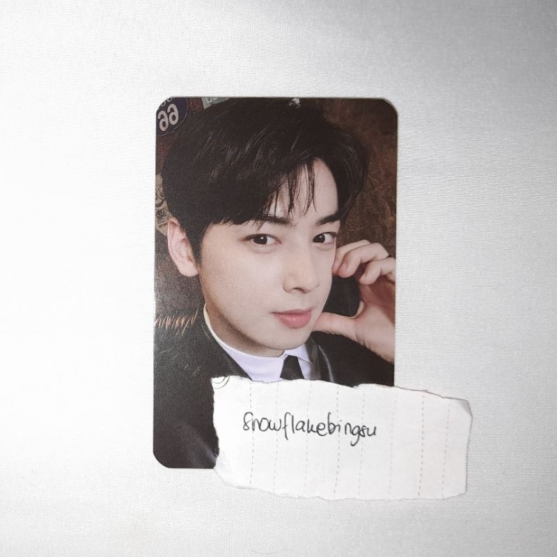 PC Photocard Cha Eunwoo ASTRO SG 2021