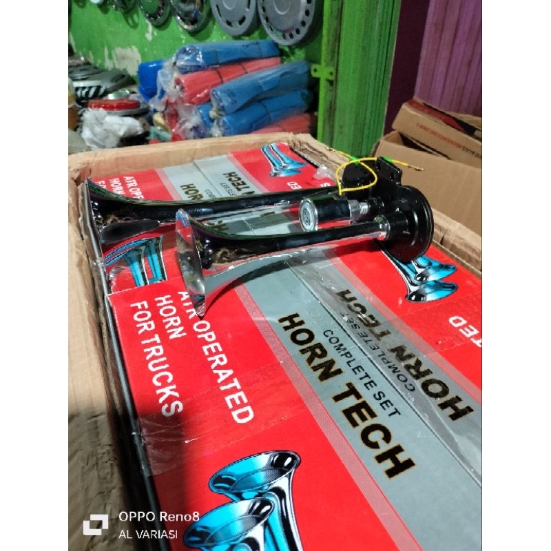 Klakson angin 2 corong 12-24v