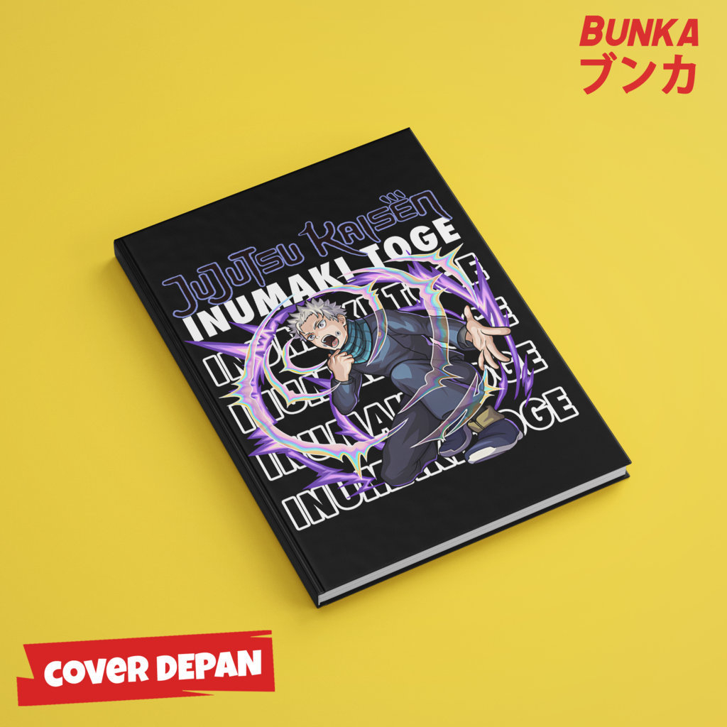 

Note Book Aesthetic Anime Jujutsu Kaisen Inumaki Toge Design Hardcover A5 Buku Tulis Catatan Notes Agenda Planner Jurnal vintage buku catatan story book kado anniversary valentine cowok cewek murah