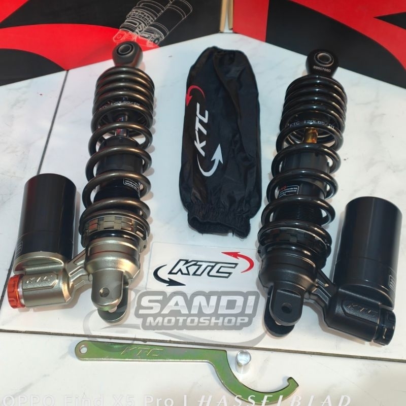 Shockbereaker Ktc Racing Apex Tabung Bawah Vario 125 & 150 Beat Genio Scopy / Shock Ktc Apex 325mm V