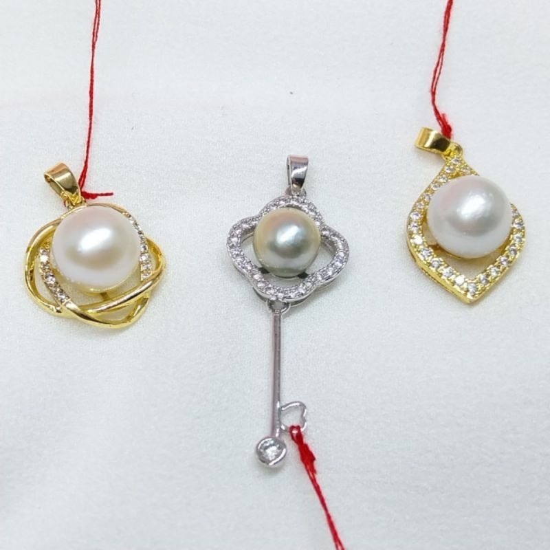 KALUNG MUTIARA LOMBOK ASLI AIR LAUT - KALUNG MUTIARA LOMBOK MOTIF CAMPUR - KALUNG MUTIARA - MUTIARA 