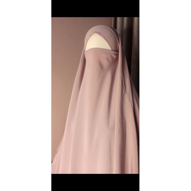French Khimar Fathia Premium Sat set