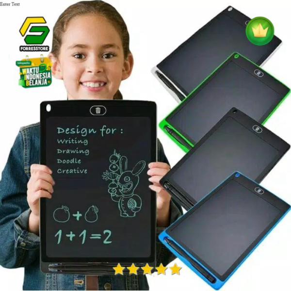 

Unik Papan Tulis LCD Digital LCD Writing Tablet Board 12 inch Murah