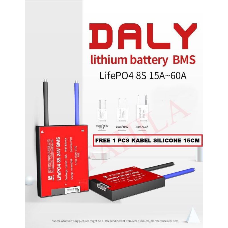 Bms Daly 8S 24v Lifepo4 Bms 8S lifepo4 Daly