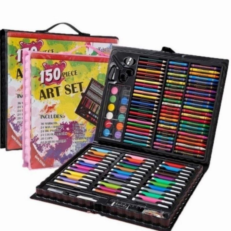 

CARAYON WARNA SET 150 / ART FULL COLOUR / CRAYON ANAK / PEWARNA LENGKAP HARGA MURAH