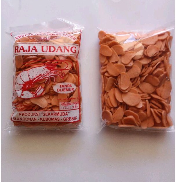 

Sekar muda kerupuk udang merah