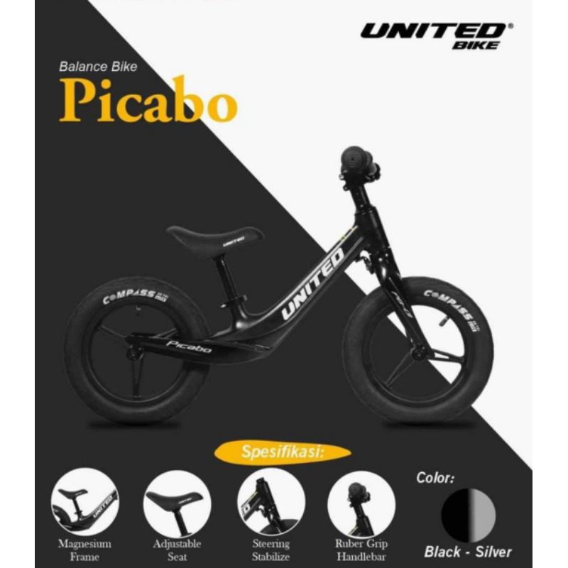 pushbike united PICABO Black