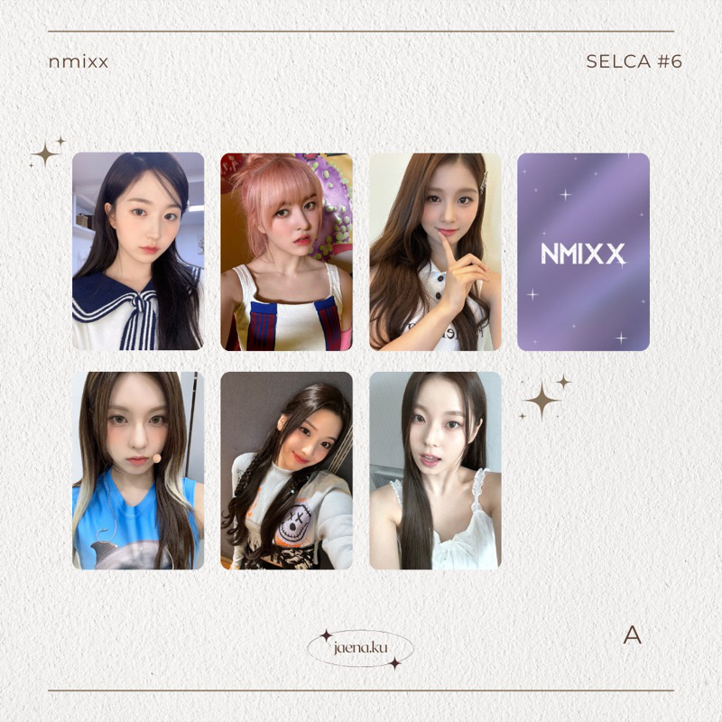 [NMIXX] PHOTOCARD SELCA 6 NMIXX