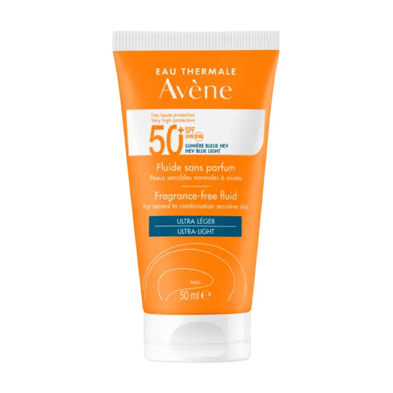 Avene Sun Care Fluid Fragrance Free SPF 50+ 50ml